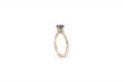 pink two tone ring side focus layered