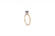 pink two tone ring side focus layered